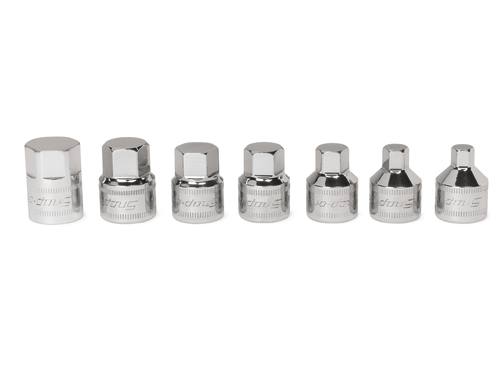 Jeu de 7 douilles &agrave; embout six pans,&nbsp;(7, 8, 10, 12 - 14 et 17 mm)