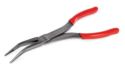 Pince à bec demi-ronde coudé 35° longue Talon Grip™
