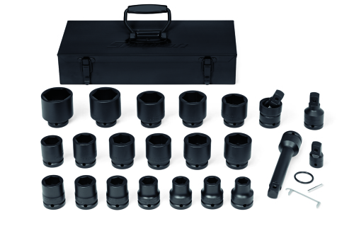 Coffret 25 douilles courtes impact Flank Drive&reg; 3/4