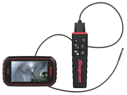 Vid&eacute;oscope&nbsp;d'inspection Snap-on haute d&eacute;finition num&eacute;rique sans fil &agrave; imageur double 