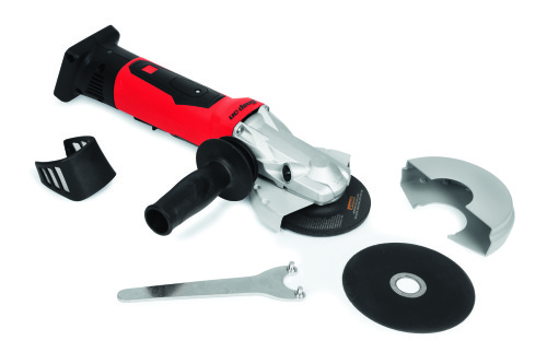 18 V Angle Grinder/Cut-Off Tool with Safety Switch (Tool Only) (Red)