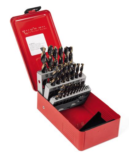 Composition de foret ThunderBit&reg; HSS m&eacute;triques avec une pointe aiguis&eacute;e de 135&deg;, 25-pi&eacute;ces