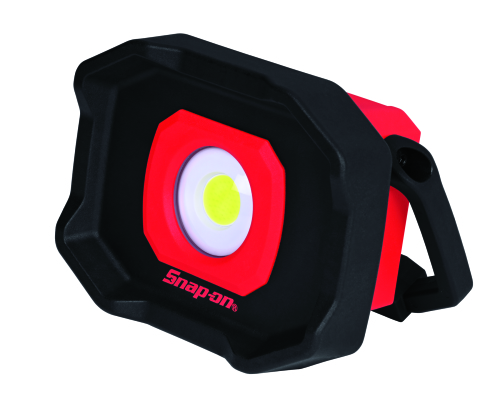 Mini Arbeitsleuchte 1.100 Lumen mit Wechselakku, rot