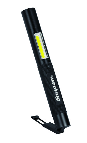 300 Lumen oplaadbare aluminium penlamp (zwart)