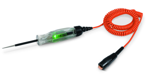 12 V DC Digital Display Circuit Tester (Orange)