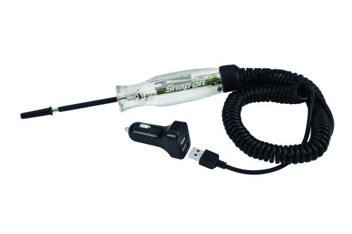 12 V Digital Display Circuit Tester with USB Plug