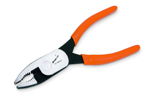 Pince combin&eacute;e avec grande puissance de levier, orange (L=200 mm)