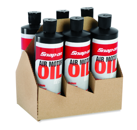 Snap-on&reg; olie speciaal voor luchtgereedschap,&nbsp;(6-pack)