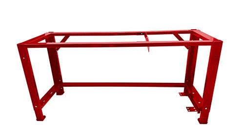 Werkbank frame, rood