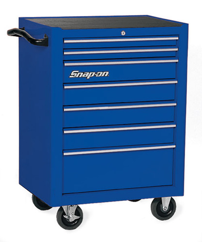 7-Ladige gereedschapswagen, blauw