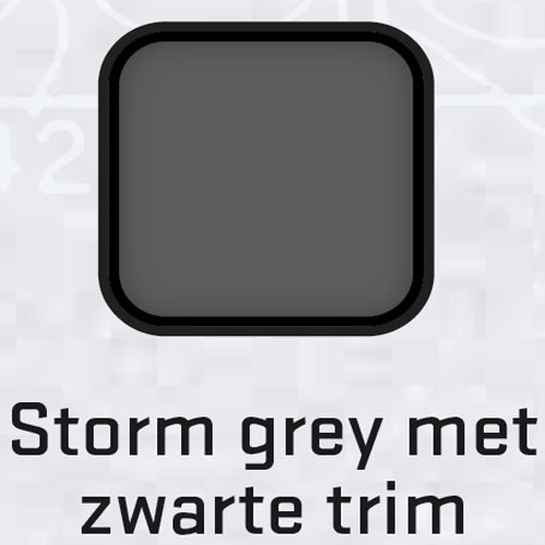 9-Ladige topkist Storm Grijs