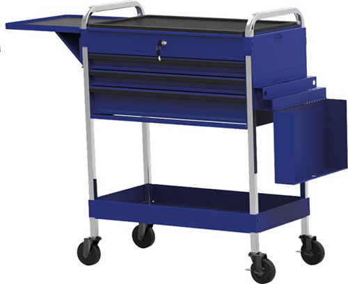 Blue-Point&reg; service gereedschapswagen, blauw met zwarte trim