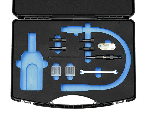 Universelles Adaptor-Set f&uuml;r Druck- und Dichtheitspr&uuml;fungen