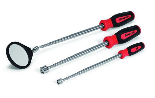 3 pc Pick-Up Tool with Instinct® Handle  Set (Red)