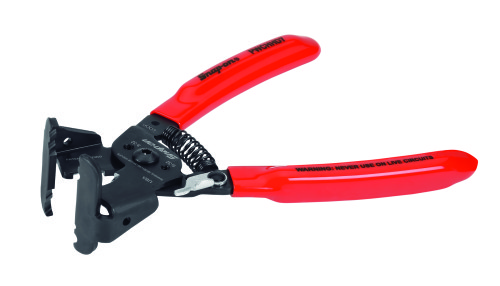 Pince coupante &agrave; d&eacute;nuder les fils par traction , diam&egrave;tre 6 &agrave; 12 AWG&nbsp;(L = 178 mm.)