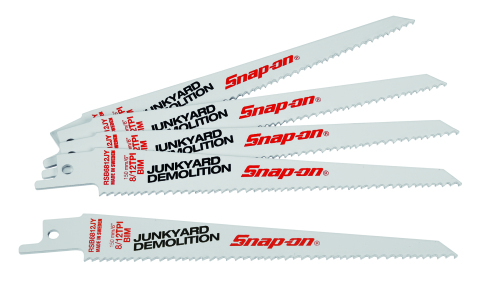 Bimetall-S&auml;gebl&auml;tter f&uuml;r S&auml;bels&auml;gen, 8&ndash;12 TPI, 152 mm (5er-Pack)