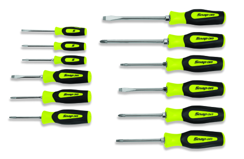 Jeu de tournevis Instinct&reg; avec manche softgrip, 12-pi&egrave;ces (
