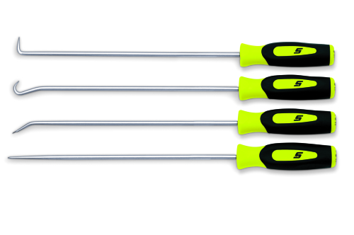 PICKS SET CHROMES&nbsp;longues Instinct&reg; avec manche softgrip, 4-pi&egrave;ces (