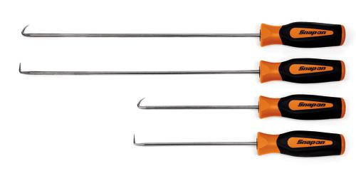 Jeu de 4 pics longs Instinct&reg; d&rsquo;usage intensif, orange