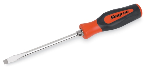 Instinct® platte hard grip schroevendraaier #6 (oranje)