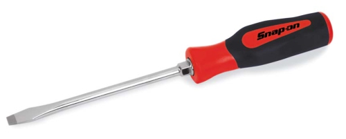 Instinct® platte hard grip schroevendraaier #6 (rood)