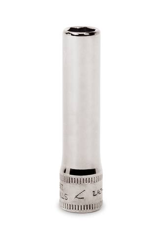 1/4” Hoge Flank Drive® dop, 6-kant, 7 mm.