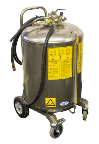 Aftapsysteem voor&nbsp;brandstoftank 115L, met EX certificaat